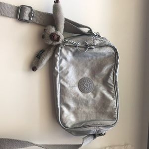 Kipling silver purse